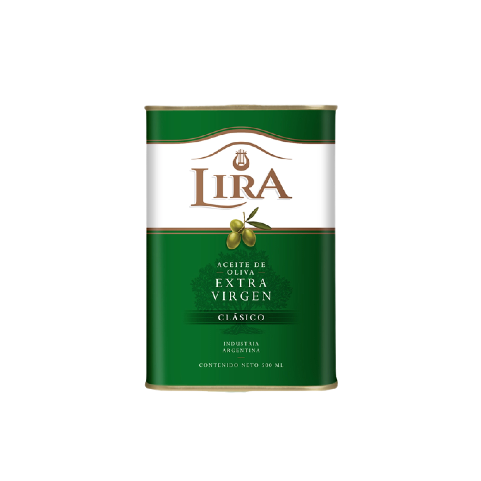 Lira Aceite de Oliva Extra Virgen Clásico en Botella, 500 ml